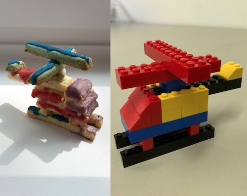 Selbstgebaute Hubschrauber von Kniffelix Selbstgebaute Hubschrauber von Kniffelix