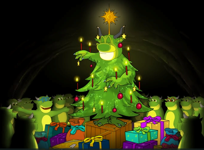 Lurs als Tannenbaum