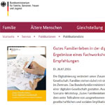 Screenshot www.bmfsfj.de Screenshot www.bmfsfj.de