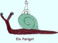 Was bedeutet auf Französisch "un Parigot" und "un Berlingot"? Schnecke mit Eiffelturm