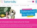 Data-Kids: Unterrichtsmaterialien Screenshot der Seite "Unterrichtsmaterialien" der Data-Kids